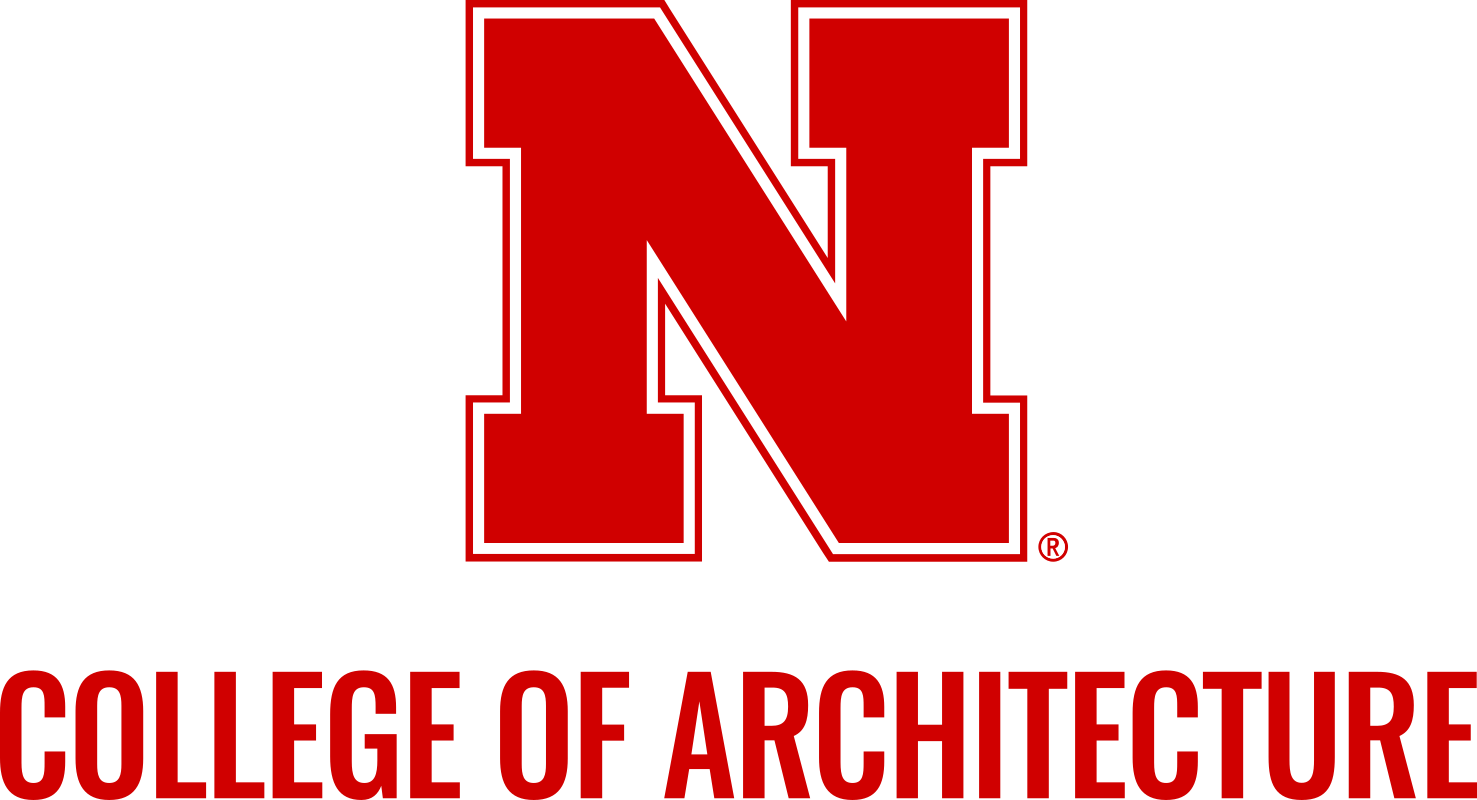 College of architecture logo lockup