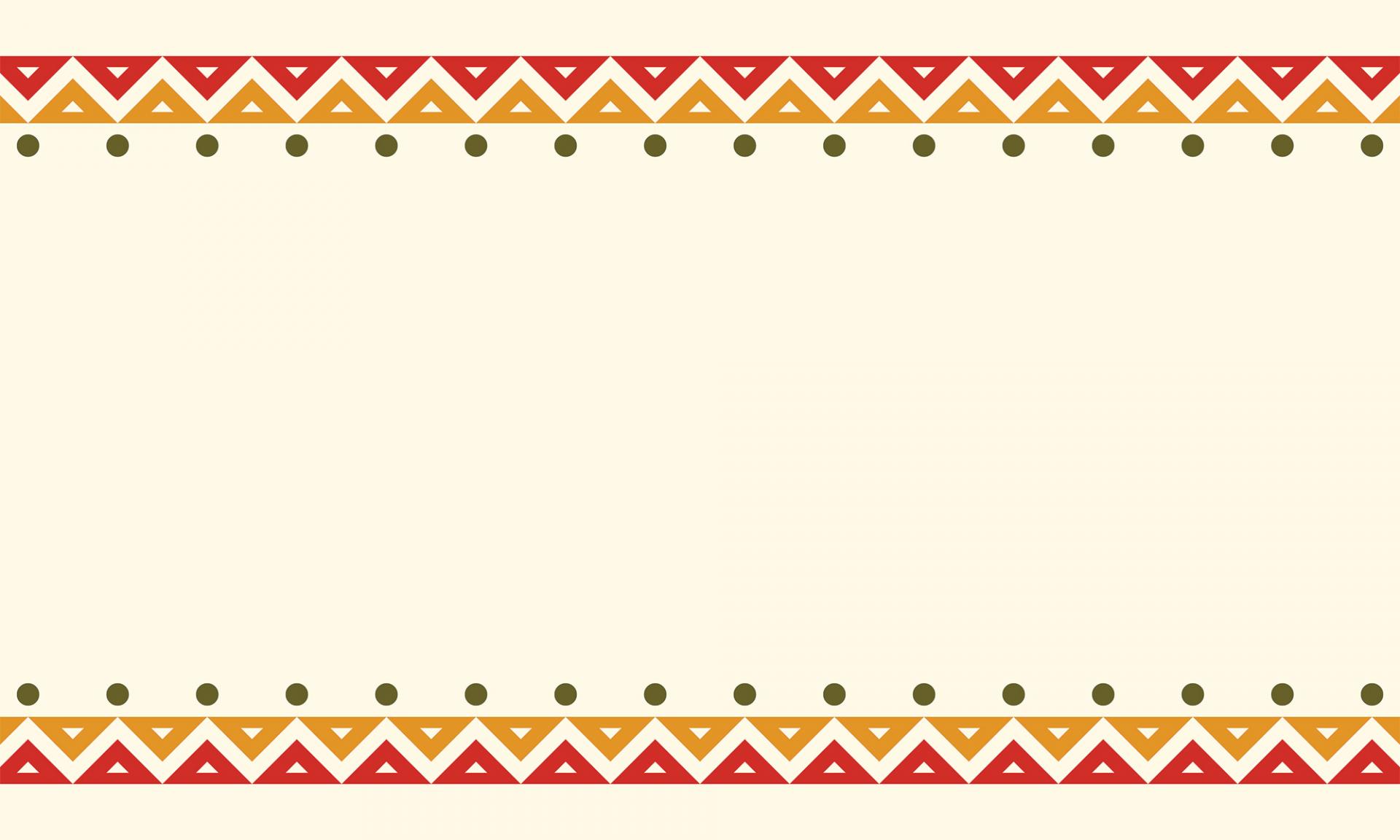 Cream background with red and orange stripe